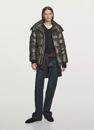 Пухова куртка massimo dutti 6721/120