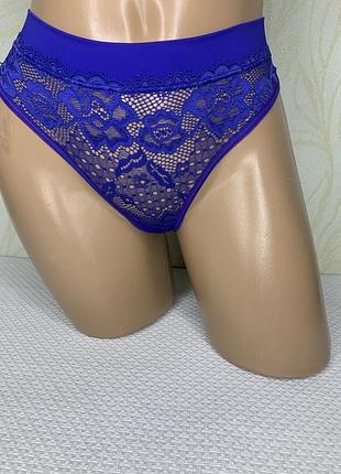 Трусики сині