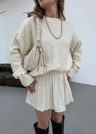 Костюм двійка із спідничкою