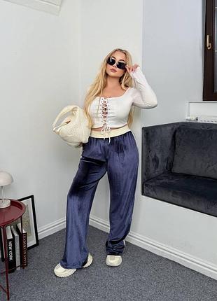 Стильные женские штаны палаццо