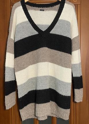Светр туніка 100% альпака р. m-xl