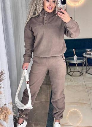 Теплый, легкий и очень приятный к телу костюм – незаменимый вариант для прохладного сезона 🍁