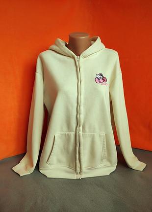Сопкая худи с начесом hello kitty р.s-l 3