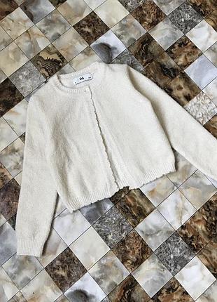 Болеро кремове на дівчинку 5років(110см)