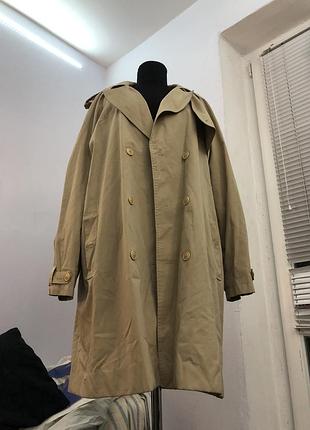 Пальто, тренч, плащ легкий бежевий на осінь-весну
