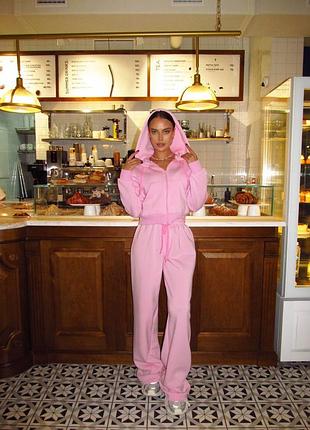 Стильный женский брючный прогулочный костюм