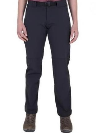 Утеплённые, женские софтшелл штаны macpac (12) утеплены шерстью мериноса