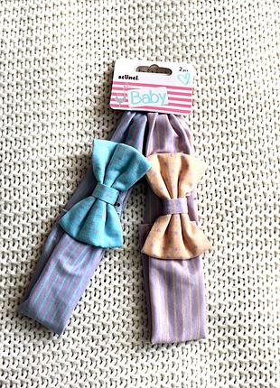 Новий набір дитячих пов'язок на голову, 2 шт.