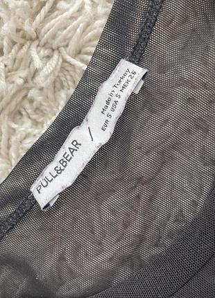 Прозора кофтинка чорна pull&bear дуже гарна 2