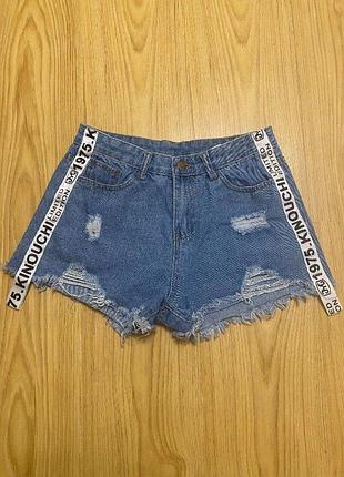 Женские джинсовые шорты, размер м