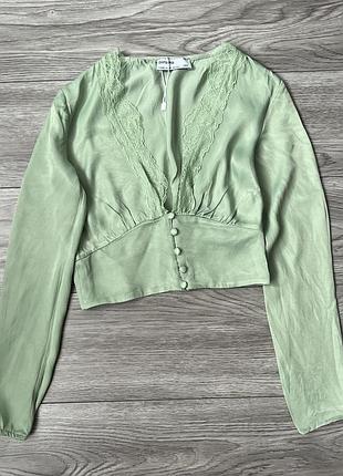 Блуза лонгслів bershka 2