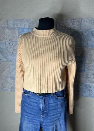 Неймовірний жіночий вкорочений светр