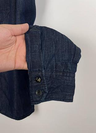 Мужская деним рубашка лютик g-star raw 6