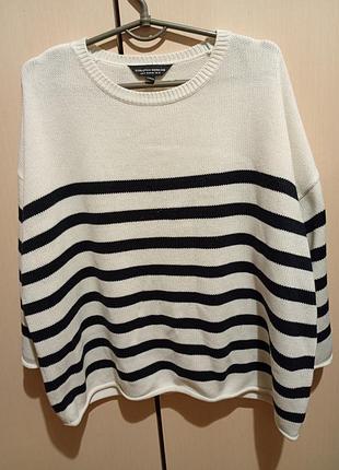 Свитер женский вязаный, размер 18.