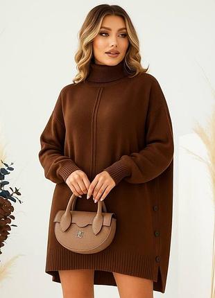 Женский свитер -туника 9