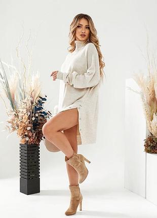 Жіночий светр -туніка 3