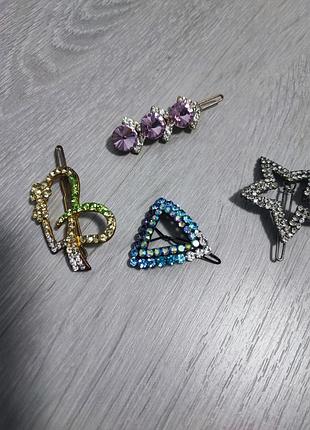 Заколки зі стразами
