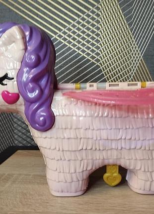 Polly pocket пони единорог поле покет домик