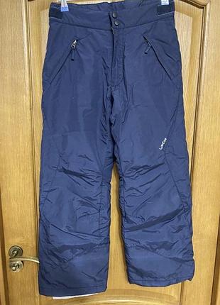 Зимние лыжные штаны на 12 лет