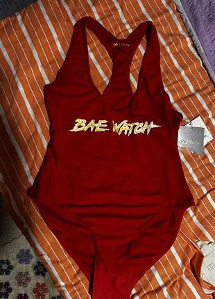 Сдельный купальник golddigga