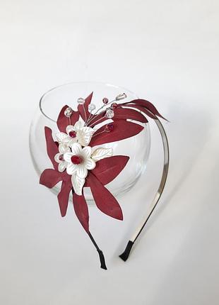 Обруч ободок на голову уникальный дизайн