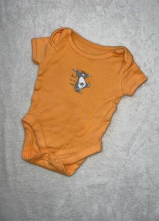 Детский боди для новорожденных на девочку и на мальчика 0-3 месяца