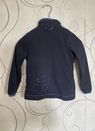 Фліска флісова кофта jack wolfskin 3/4 роки 4