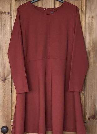 Платье женское из плотного трикотажа