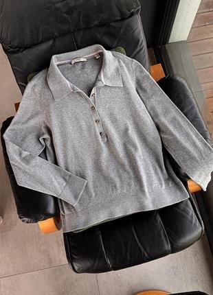 Джемпер esprit з коміром-поло