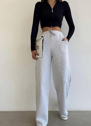 Штани кльош утеплені