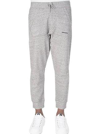 Оригінальні спортивні штани dsquared2 new dean fit front pocket jogger pants grey