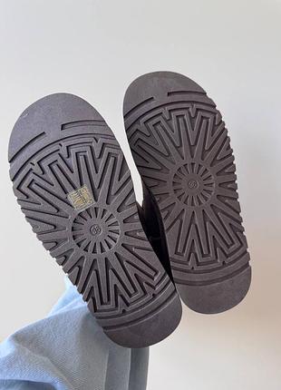 Ugg mini sock bitter dusted cocoa 6