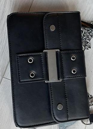 Винтажная черная сумочка