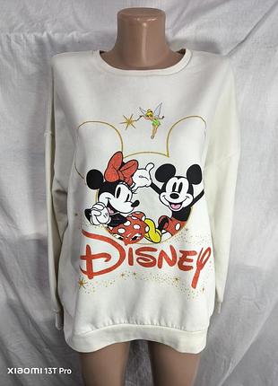 Свитшот худи толстовка кофта флис женская микки минные маус