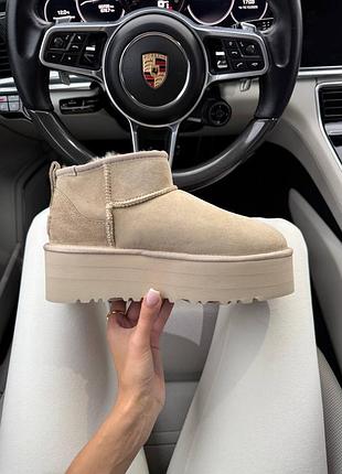 Ugg classic ultra mini platform premium