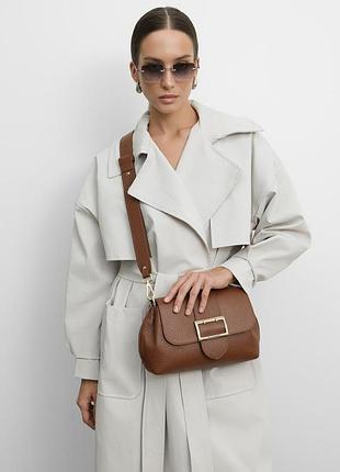 Сумка женская сумочка фирмы di gregorio итальялия 🇮🇹кожа