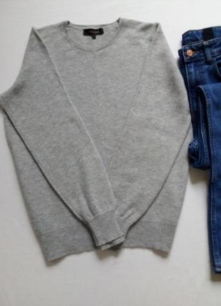 М'який вовняний кашеміровий светр. jaeger london.