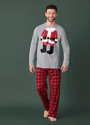 Піжама різдвяна новорічна livergy бавовна