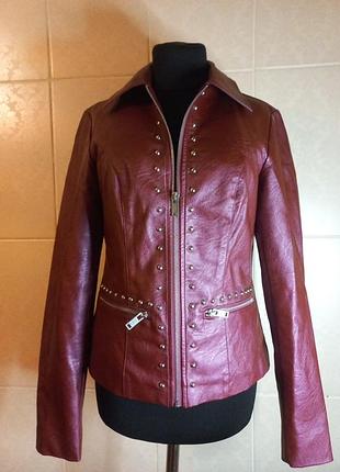 Косуха женская бордо, марсала