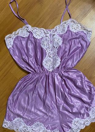 Ромпер з мереживом