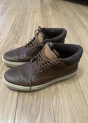 Черевики шкіряні timberland євро зима чоловічі, розмір 43,5.