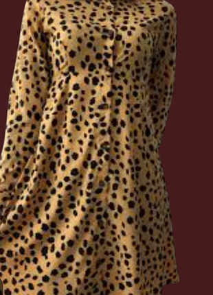 Невероятное женское платье в леопардовый принт wednesday's girl (s)