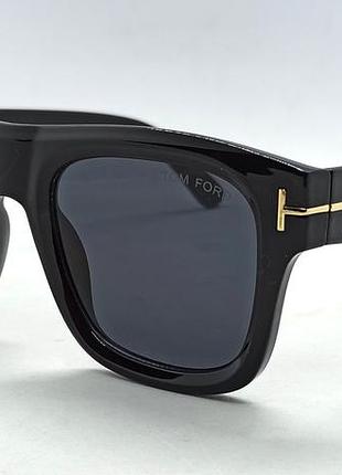 Окуляри унісекс брендові чорні модні