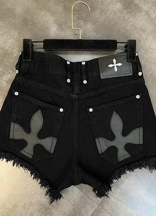 Джинсові шорти ,чорні розмір xs-s