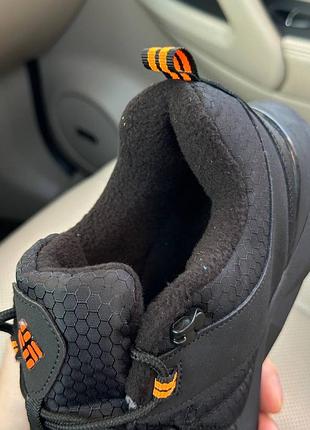 Кроссовки columbia 3m thinsulate black orange 10