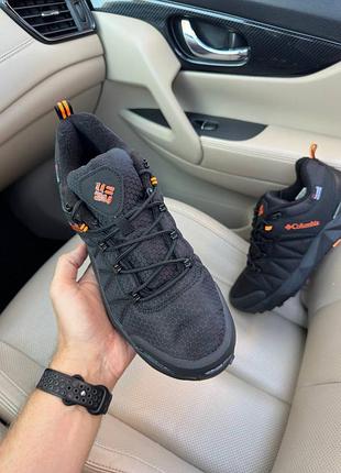 Кроссовки columbia 3m thinsulate black orange 8