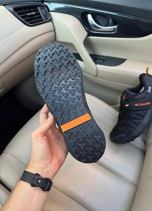 Кроссовки columbia 3m thinsulate black orange 2