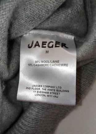 М'який вовняний кашеміровий светр. jaeger london.3 фото