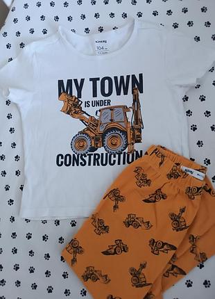 Хлопковая пижама для мальчика