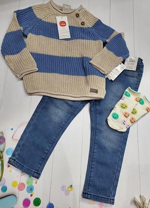 Набір для дівчинки светер і джинси